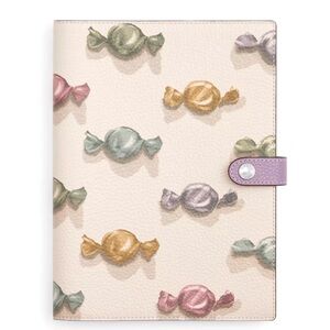 Coach Candy Print Notebook NWT